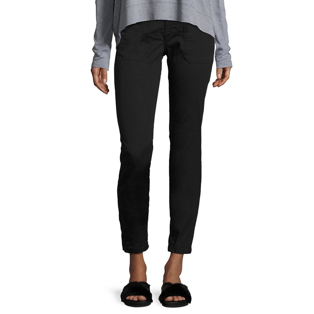 Vince Elastic-Hem Patch-Front Utility Jogger Pants - image 1